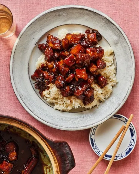The Chef's Flavorful Dishes for Taiwanese Braised Pork Belly and Daikon Tots