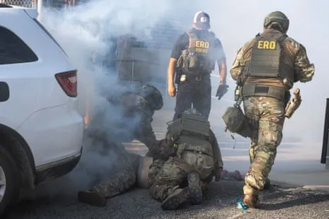 Federal Law Enforcement Deploy Chemical Irritants and Projectiles to Break Up Chicago Immigration Demonstration