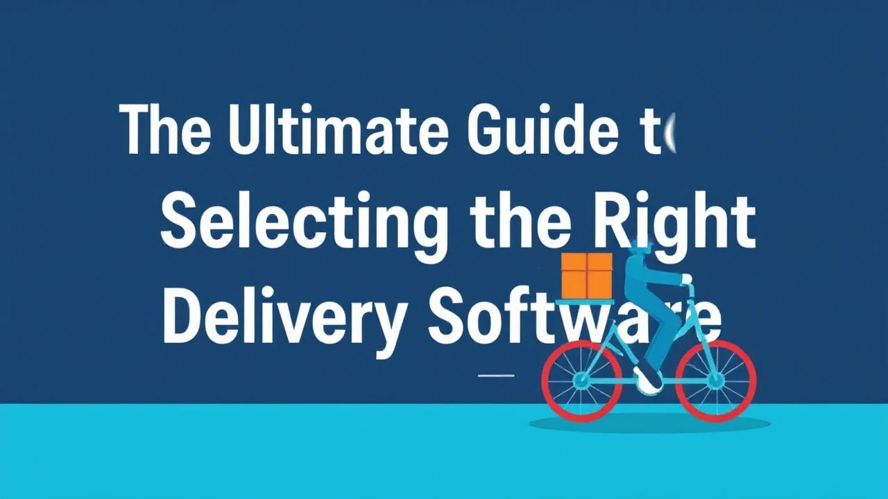 The Ultimate Guide to Selecting the Right Delivery Software