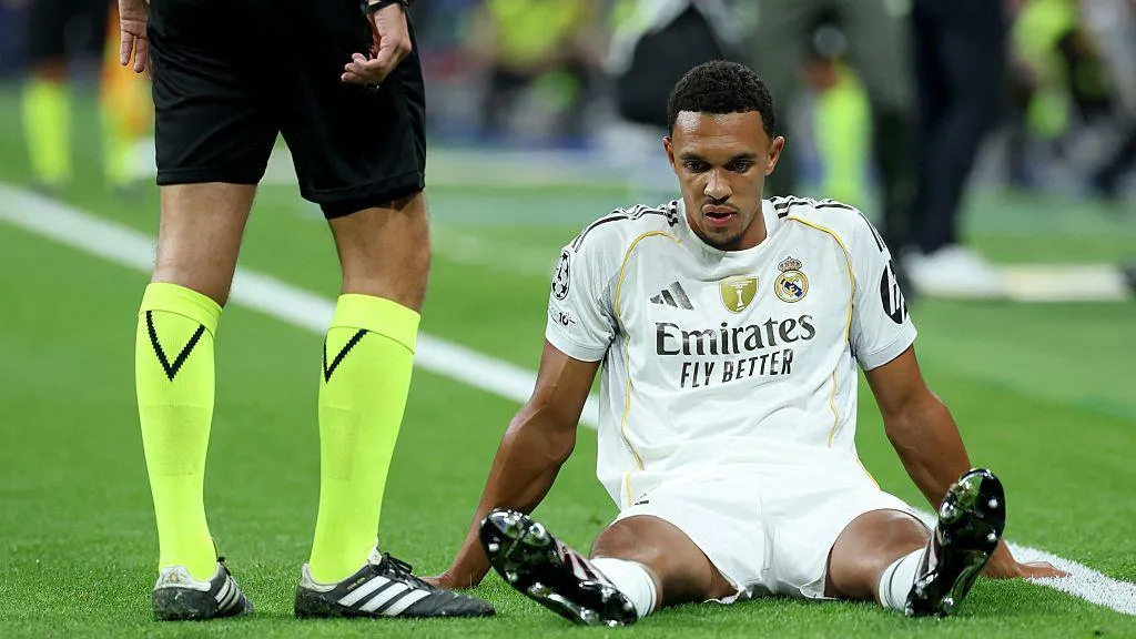 Alexander-Arnold suffers early blow in the Spanish giants Champions League tie