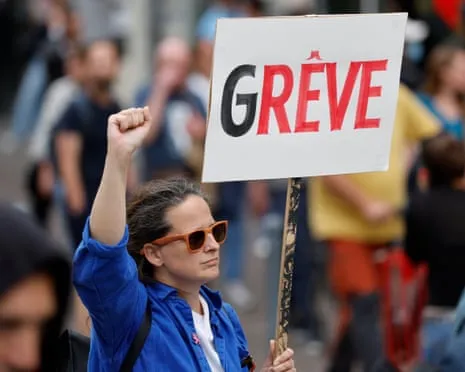 France Bracing for Major Protest Action Amid Worsening Political Turmoil