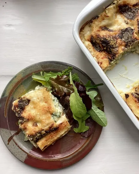 An Inspired Dish for Lasagne with Zucchini and Cheese Medley