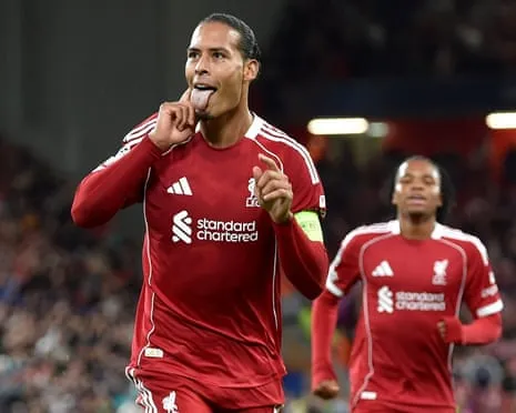 Van Dijk heads last-gasp victory versus Spanish giants