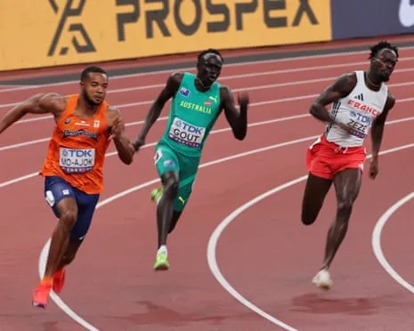 The Young Sprinter Eliminated After Fourth-Position Finish in Semi-Finals